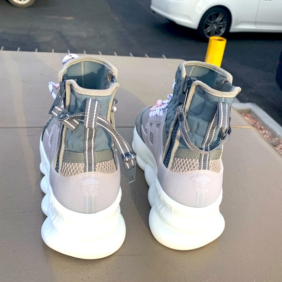 2 Chainz x Versace Chain Reaction High ’Grey’ - Picture 5 of 7